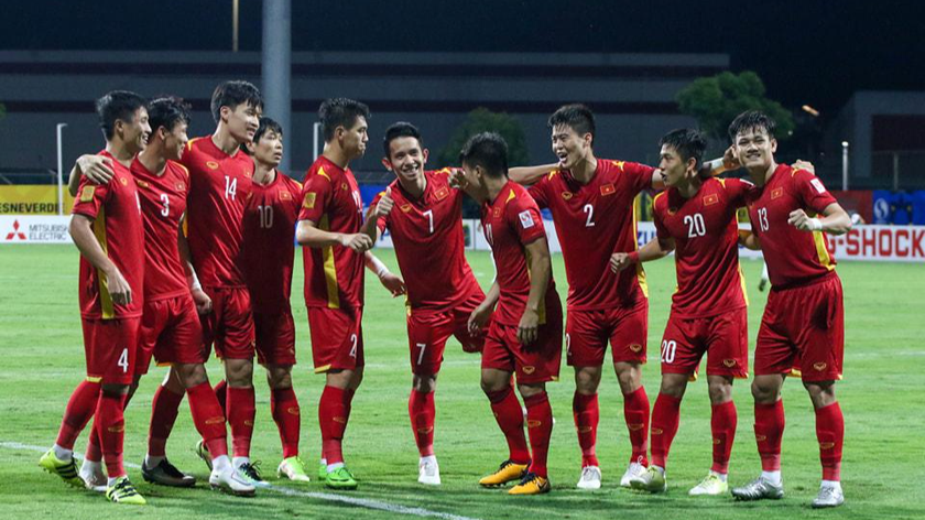 Việt Nam đánh bại đội tuyển Campuchia với tỷ số 4-0 chung cuộc 
