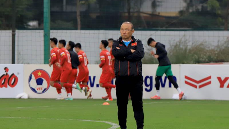 HLV Park đã không có sự phục vụ của Văn Toàn, Tiến Linh do cầu thủ bị mắc COVID-19.