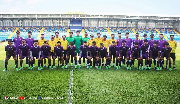 U23 Việt Nam tham quan sân thi đấu, luyện bài khắc chế đối thủ 