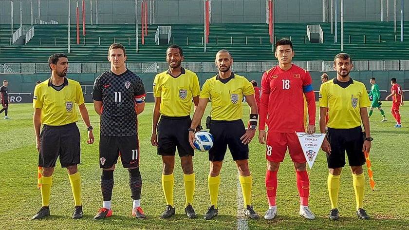 U23 Việt Nam đã có trận đấu hay trước U23 Croatia, tiếc là để mất điểm.