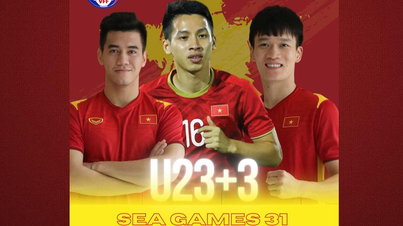 Hùng Dũng, Hoàng Đức, Tiến Linh gia nhập chiến dịch SEA Games 31 cùng U23 Việt Nam.