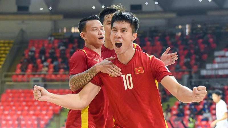 Mục tiêu của ĐT futsal Việt Nam tại SEA Games 31 là phấn đấu giành 1 trong 2 vị trí dẫn đầu