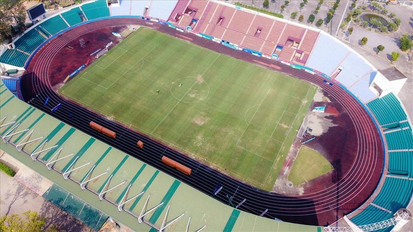  Sân vận động Việt Trì (Phú Thọ) nới đội tuyển U23 Việt Nam thi đấu