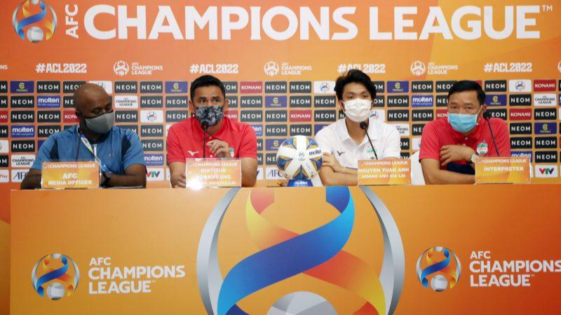 HLV Kiatisak: ‘HAGL rất tự hào khi góp mặt trở lại ở AFC Champions League” 