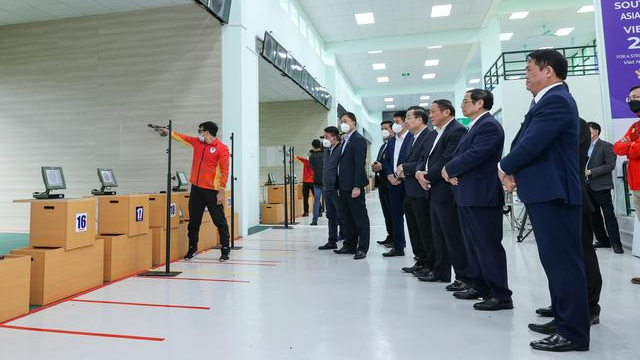 Thủ tướng Chính phủ Phạm Minh Chính đã tới thăm, động viên các đội tuyển của đoàn thể thao Việt Nam tham gia thi đấu tại SEA Games 31. 