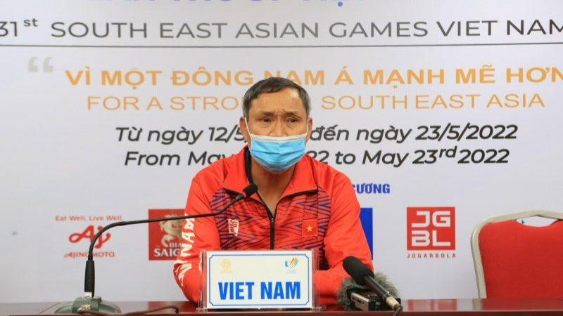 Ông Mai Đức Chung tuyên bố đội tuyển sẽ chơi hết mình để bảo vệ tấm HCV