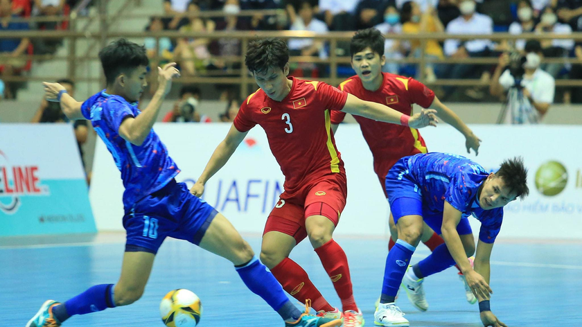 Futsal Việt Nam không thể vượt qua Thái Lan