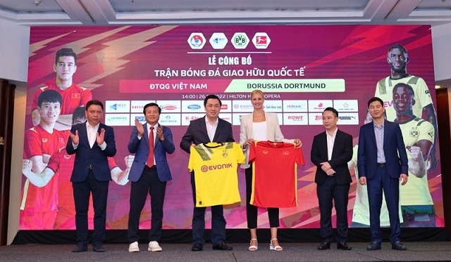 Giao hữu đội tuyển Việt Nam – CLB Borussia Dortmund: Hứa hẹn màn trình diễn mãn nhãn 