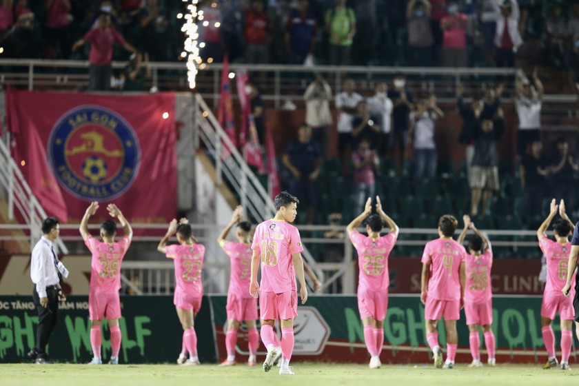 Nỗi buồn của CLB Sài Gòn trong ngày họ phải nói lời chia tay với Giải bóng đá vô địch Quốc gia- V.League 2022.