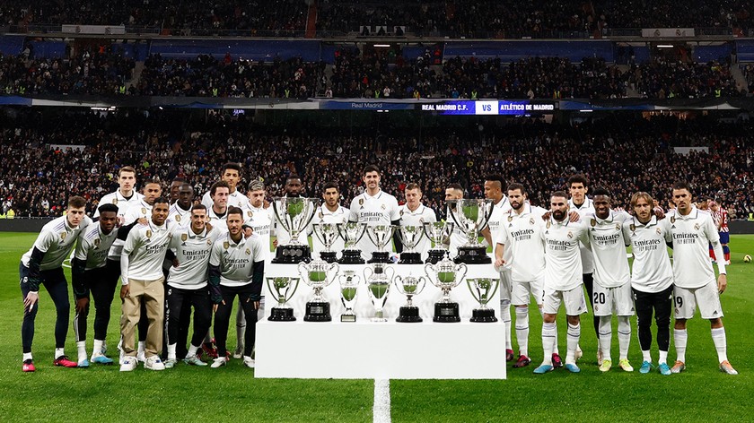 Real Madrid đang là nhà đương kim vô địch Champions League (ảnh của CLB Real Madrid)