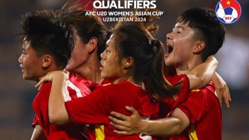 U20 nữ Việt Nam đã có 3 điểm trong trận mở màn (ảnh VFF)