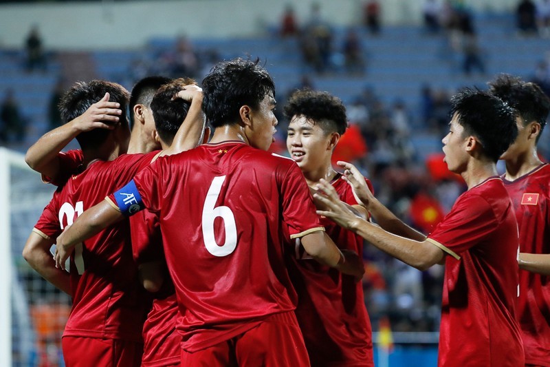 U17 Việt Nam sẽ sang Thái Lan với 24 cầu thủ (ảnh VFF) 