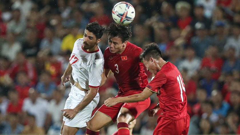 Cũng là chiến thắng 1-0, nhưng màn trình diễn của ĐT Việt Nam trước Syria thuyết phục hơn nhiều so với khi đối đầu Hong Kong (TQ) (ảnh VFF)