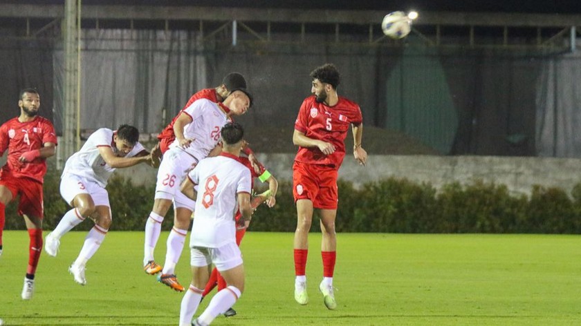 U23 Việt Nam có trận giao hữu với Bahrain tại Thái Lan, ảnh VFF