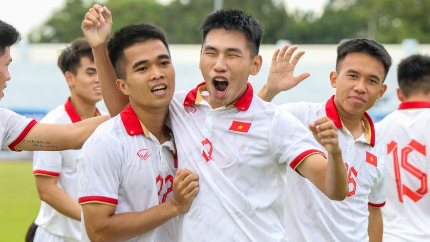 U23 Việt Nam có cơ hội lớn bảo vệ chức vô địch U23 Đông Nam Á. Ảnh: VFF