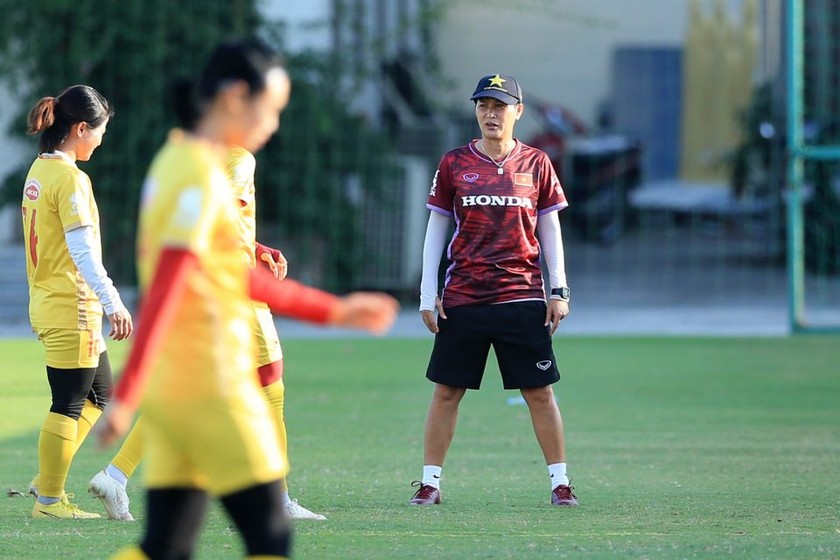 Cựu cầu thủ Văn Thị Thanh được bổ sung vào nhân sự đội tuyển nữ Việt Nam, ảnh VFF