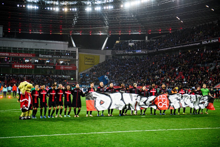 Đội bóng bất bại ở giải vô địch quốc gia Đức, ảnh CLB Leverkusen