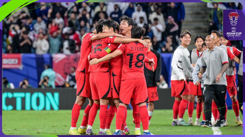 Đội tuyển quốc gia Hàn Quốc đang gặp bê bối sau thất bài tại tứ kết Asian Cup 2023, ảnh AFC