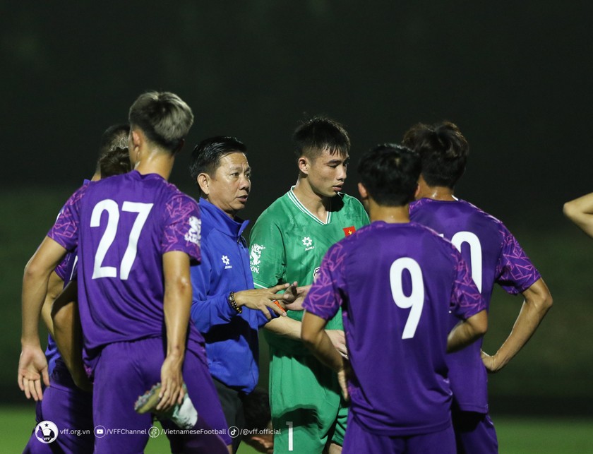 U23 Việt Nam đã có trận giao hữu với Jordan trước khi vào giải U23 Châu Á, ảnh VFF