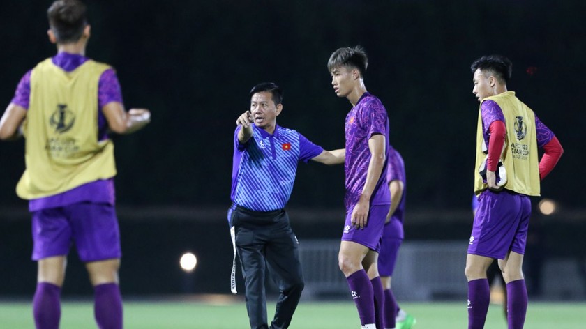 Ông Hoàng Anh Tuấn đã có đội hình ưng ý cho giải đấu U23 Châu Á. Ảnh VFF