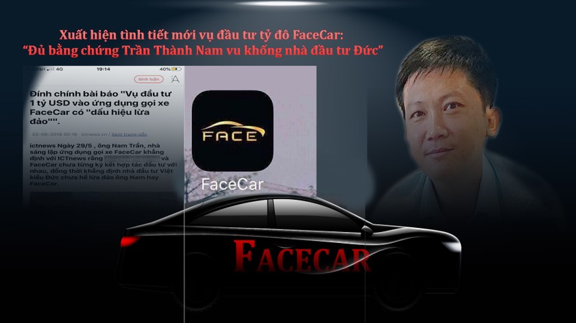 Xuất hiện tình tiết mới vụ đầu tư tỷ đô FaceCar: Nhà đầu tư nước ngoài bị vu khống?