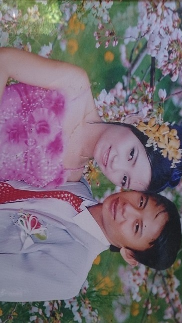 Ảnh cưới của vợ chồng Thừa