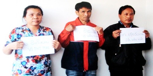 Ba đối tượng truy nã bị bắt tại Lào  trong những ngày cuối năm..