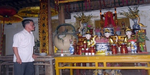 Ông Nguyễn Anh Thái chủ tế đền Mẫu