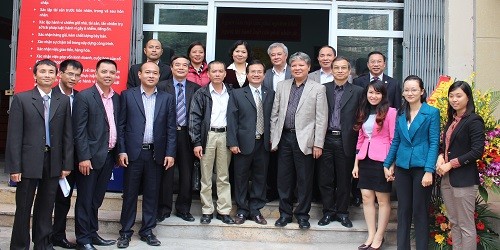 Bộ trưởng Bộ Tư pháp Hà Hùng Cường thăm và làm việc với Văn phòng Thừa phát lại Ba Đình, Hà Nội.