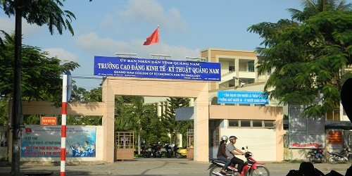 Trường Cao đẳng Kinh tế - Kỹ thuật  Quảng Nam.