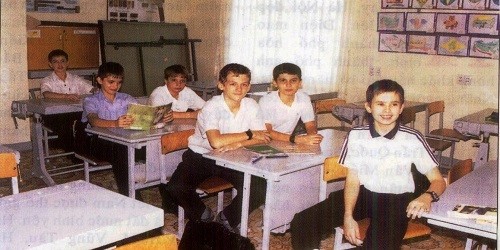 Lớp học dành cho trẻ em Nga.