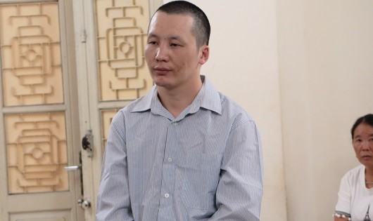 Bị cáo Giàng A Dong tại tòa.