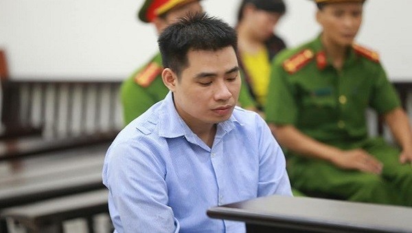 Bị cáo Trình tại phiên tòa sơ thẩm.