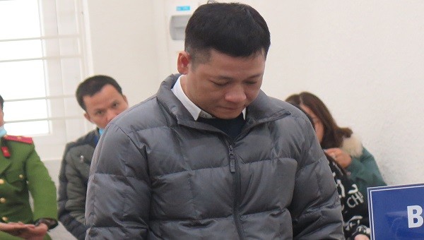Bị cáo Phan Thế Thành tại tòa.
