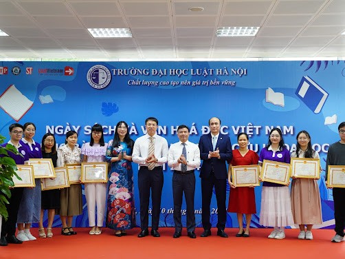 Trường Đại học Luật Hà Nội tổ chức “Ngày Sách và Văn hóa đọc Việt Nam năm 2024”