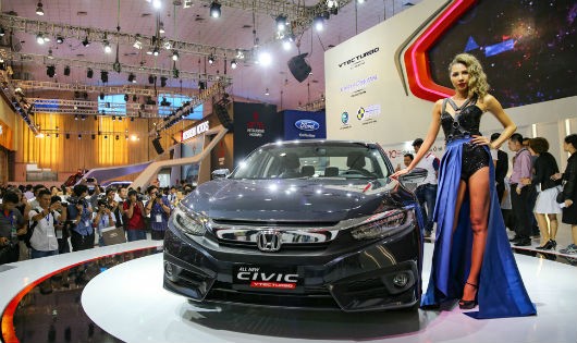 Honda Civic thế hệ thứ 10 tại  Việt Nam Motor Show 2016 