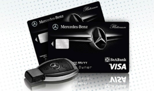 SeABank ưu đãi cho khách hàng mở thẻ Mercedes Platinum