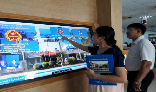 Kios điện tử, sáng kiến của Cục thuế tỉnh Đồng Nai nhằm hỗ trợ tốt nhất cho người nộp thuế