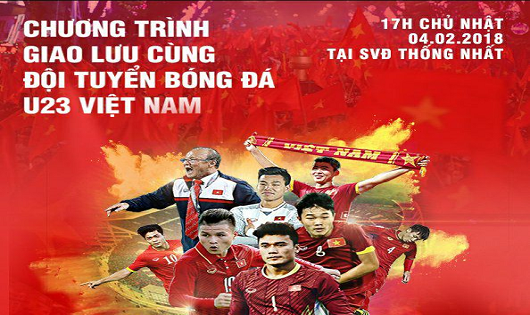 SCB dành tặng 5.000 vé giao lưu cùng đội tuyển U23 Việt Nam tại TP HCM