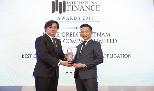 Home Credit thắng giải ứng dụng tài chính tiêu dùng tốt nhất 2017