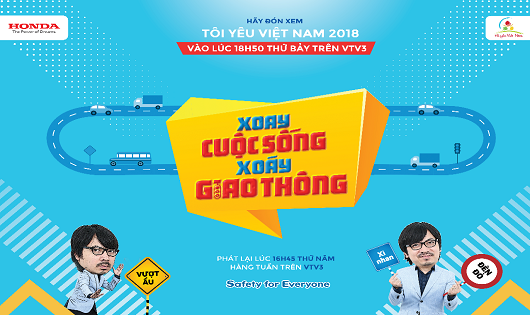 Chương trình Tôi yêu Việt Nam phiên bản truyền hình với chủ đề “Xoay cuộc sống, xoáy giao thông”