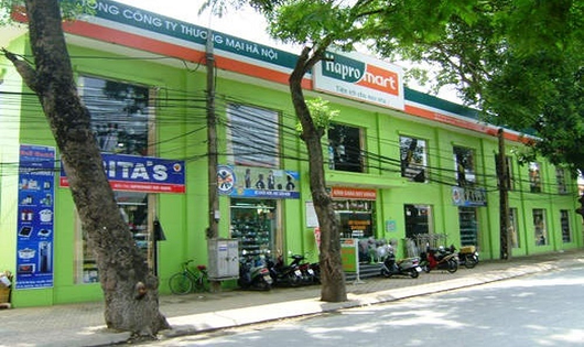 Hapro đã sở hữu một hệ thống rất nhiều cửa hàng lớn tại các khu phố trung tâm Hà Nội