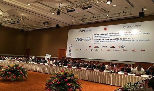 Diễn đàn doanh nghiệp Việt Nam giữa kỳ 2018