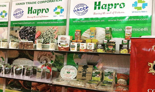 Sản phẩm XK chủ lực cuuar Hapro tại các hội chợ xúc tiên thương mại lớn tại nước ngoài 