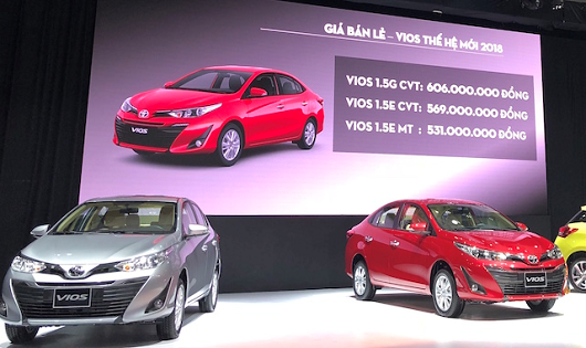 Ra mắt Vios và Yaris thế hệ mới, Toyota Việt Nam đặt mục tiêu doanh số “khủng”