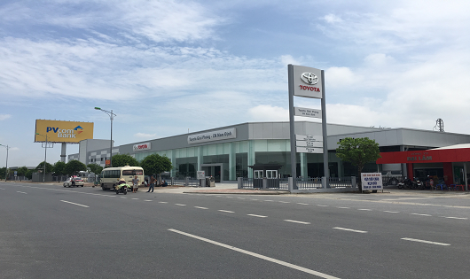 Toyota Giải phóng – chi nhánh Nam Định tọa lạc tại vị trí đắc địa, đầu mối giao thông thuận tiện của thành phố...