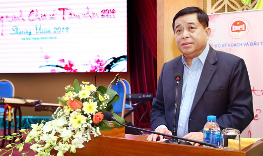 Bộ trưởng Nguyễn Chí Dũng phát biểu tại Chương trình. Ảnh: MPI