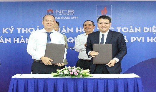 PVI  và NCB ký kết thỏa thuận hợp tác toàn diện