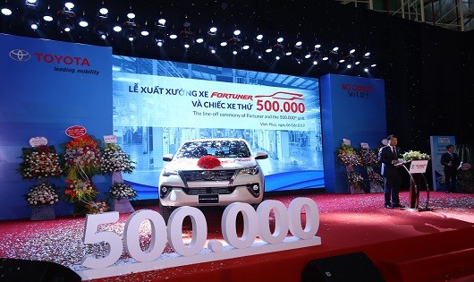 Toyota Việt Nam xuất xưởng chiếc xe thứ 500.000