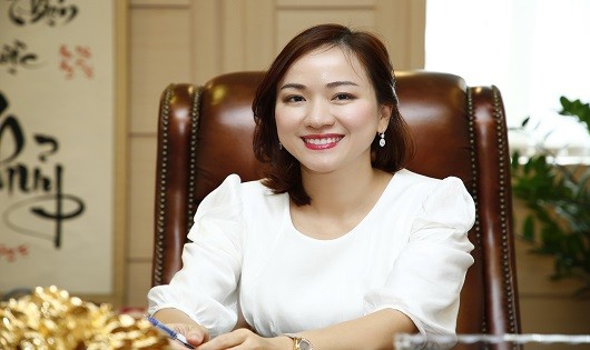 Bà Lê Thu Thủy, Tổng Giám đốc của SeABank,